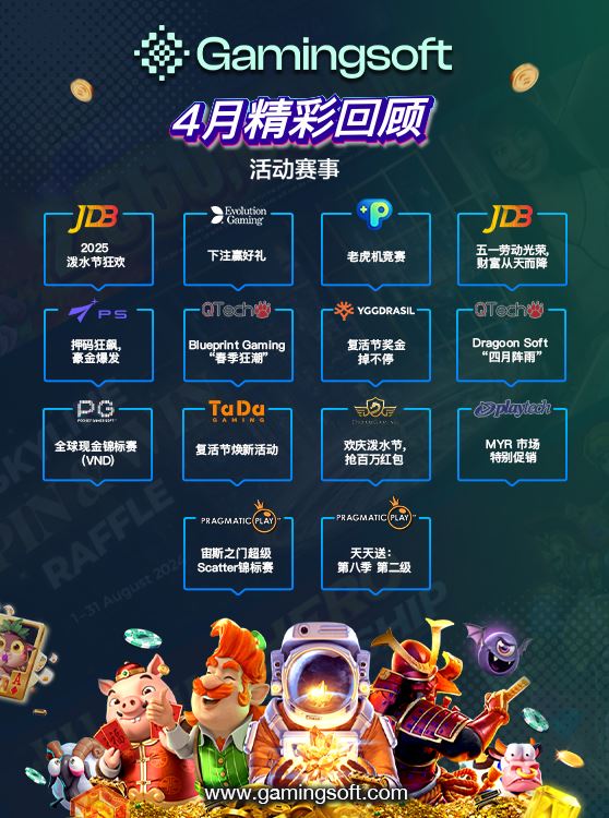 4月2025年精彩回顾  手机横幅 - 乐游国际 GamingSoft