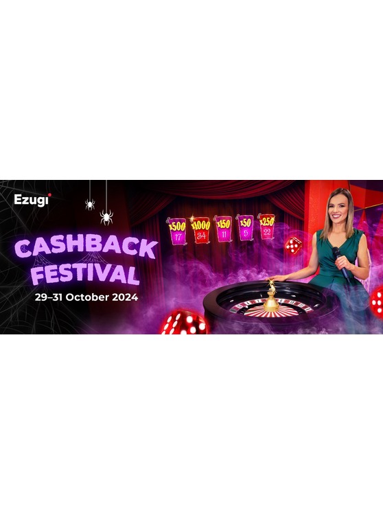 Ezugi x GamingSoft 9th Anniversary Cashback Festival