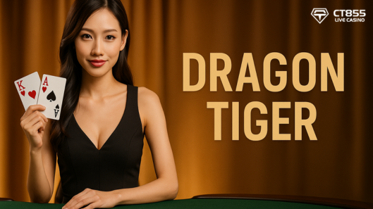 Dragon Tiger is a Live Casino Game Provided by the Vendor Partner CT855GamingSoft