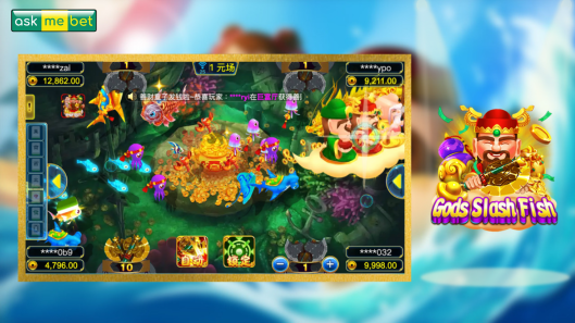 The Gods Slash Fish Game From Askmebet Fishing Games